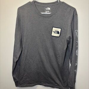 The North Face Gray Long Sleeve Men's Small